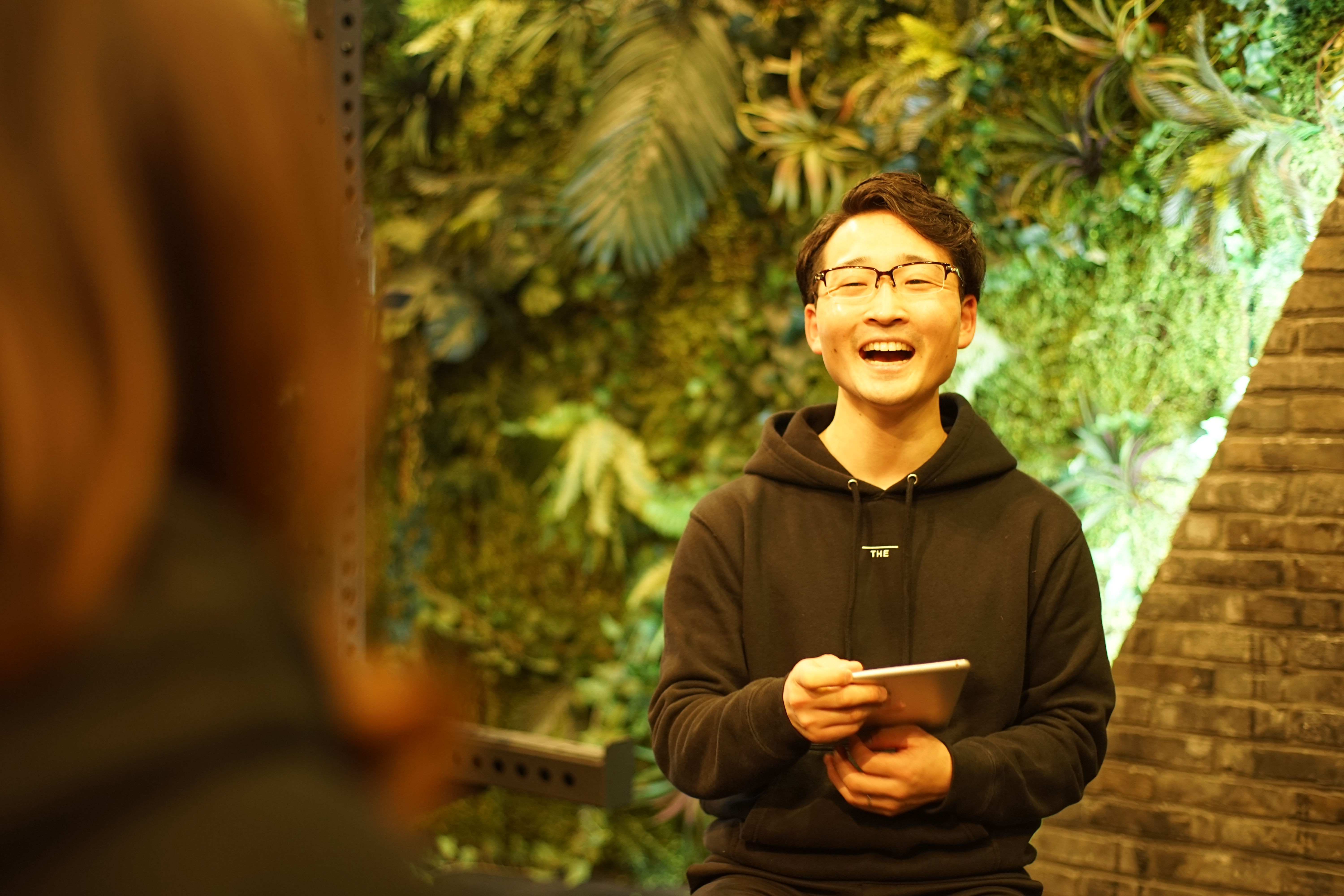 トレーナーのポートレート